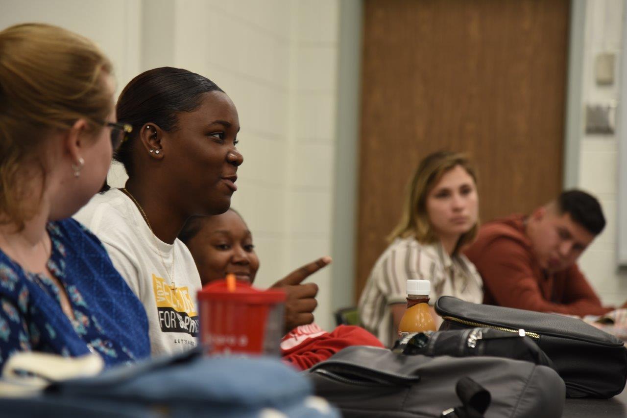 student asking question